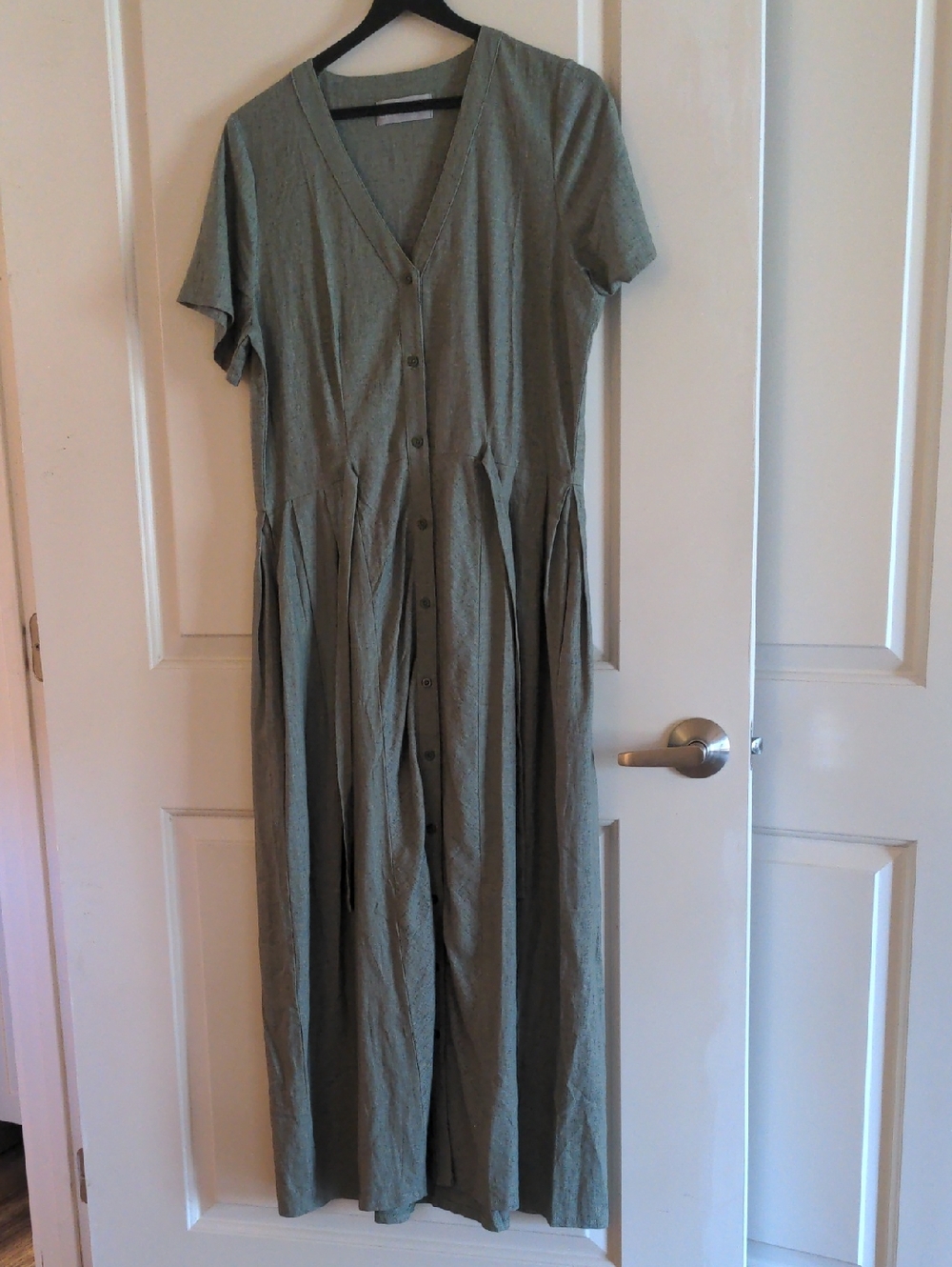 Liz Alig June Dress Sage Green